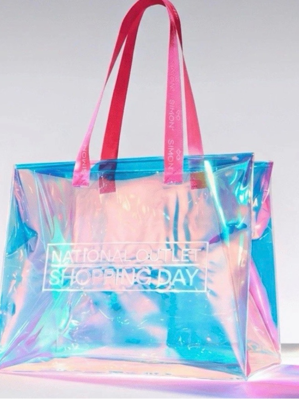 Simon Limited Edition Iridescent Tote Bag